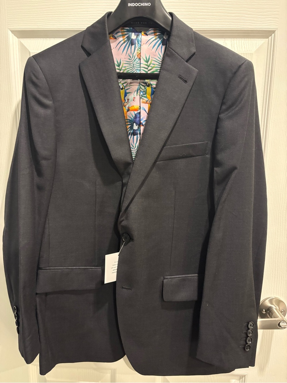 Indochino Men's Black Single-Breasted Sport Coat